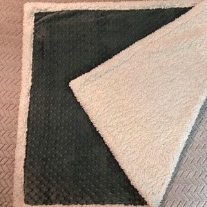 Sherpa baby blanket